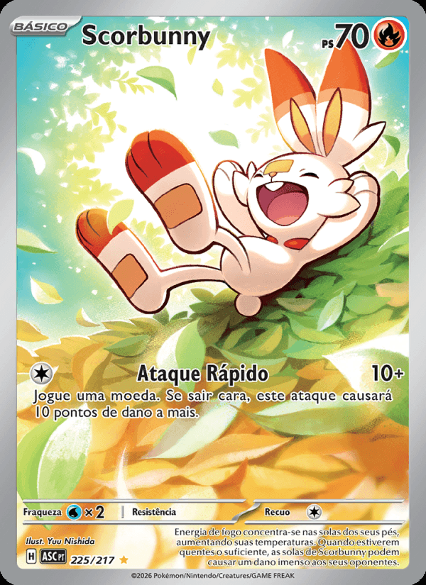 Scorbunny, número 225