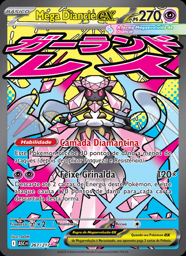 Mega Diancie ex, número 267