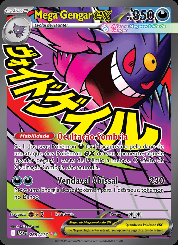 Mega Gengar ex, número 269
