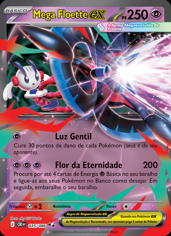 Mega Floette ex, número 035