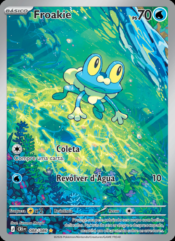 Froakie, número 088