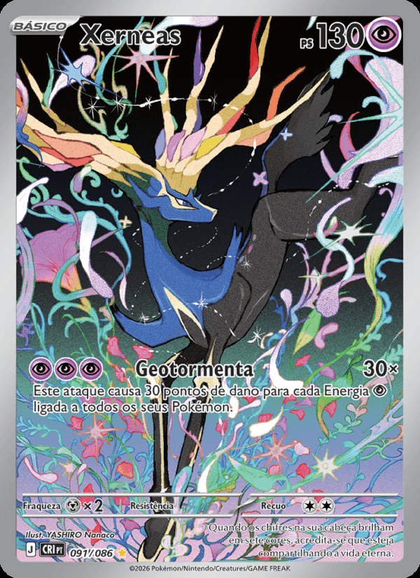 Xerneas, número 091