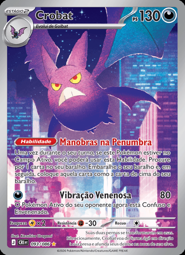 Crobat, número 093