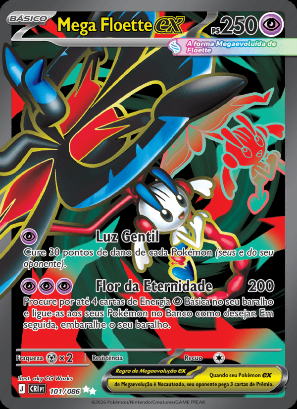 Mega Floette ex, número 101