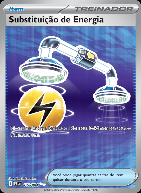 Substituição de Energia, número 107